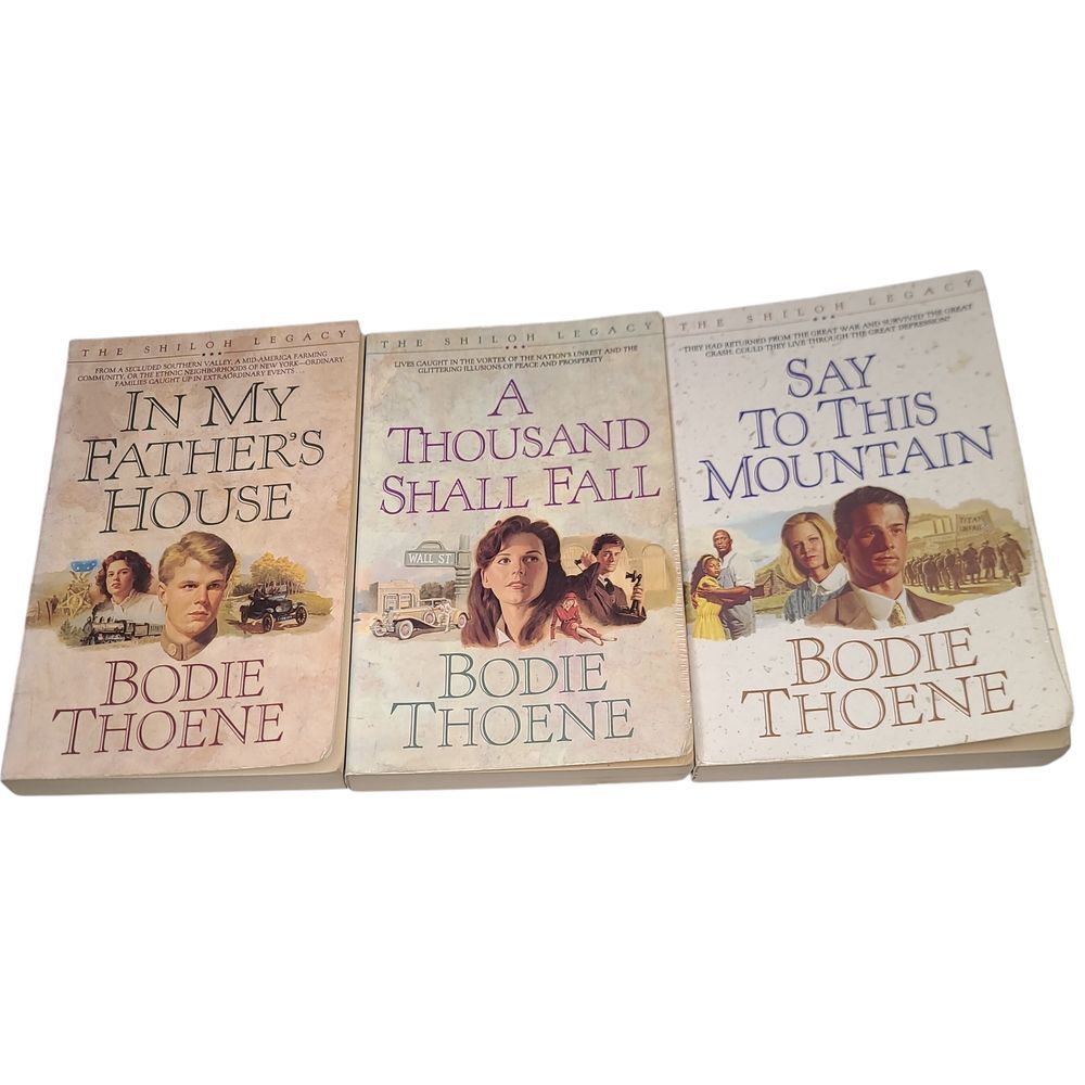Bodie Thoene The Shiloh Legacy Series Books 1-3 Christian Historical Fiction set